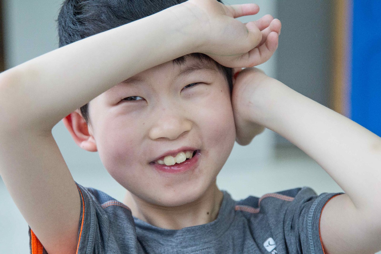 孩子们的笑脸