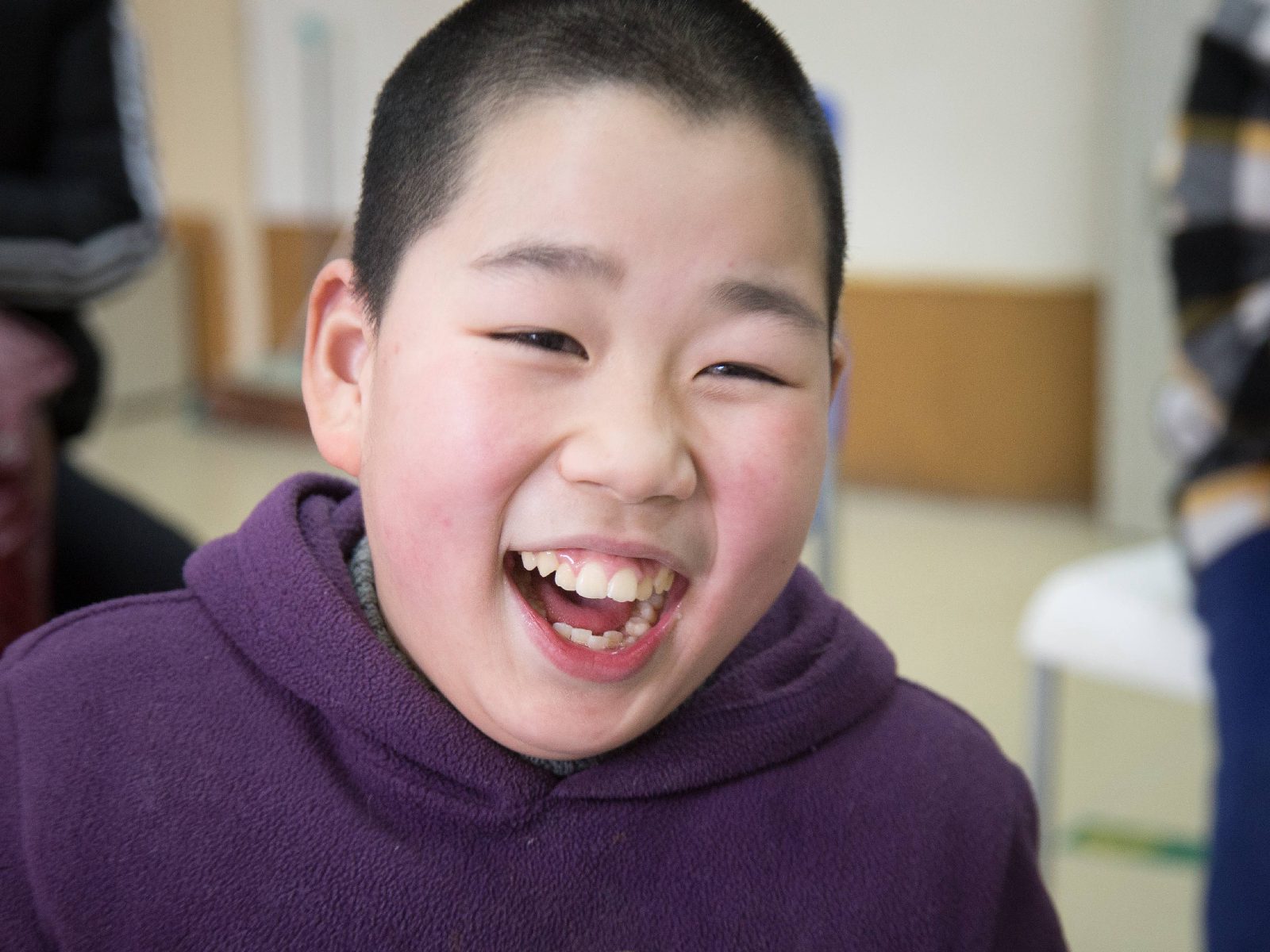 孩子们的笑脸
