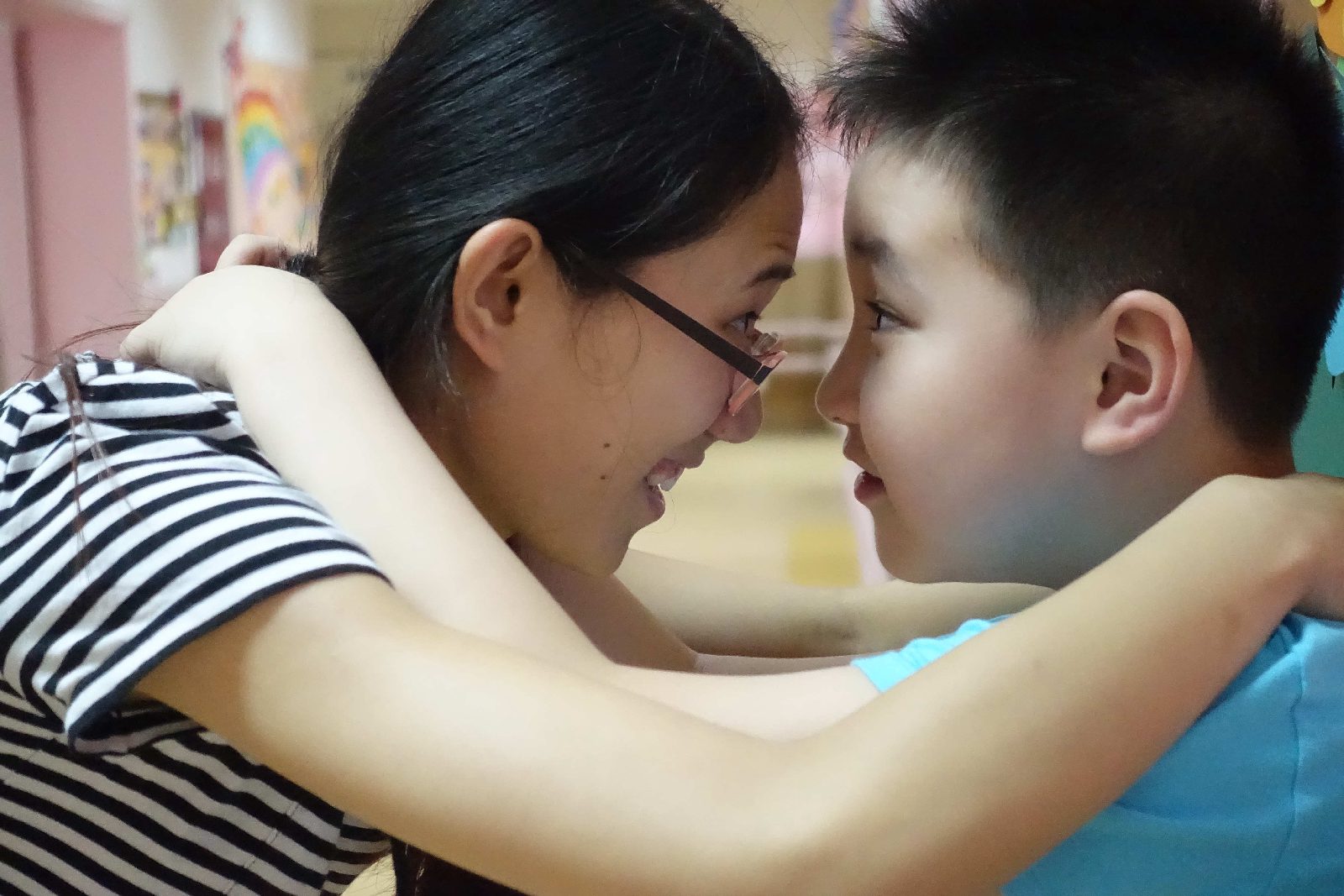 孩子们的笑脸